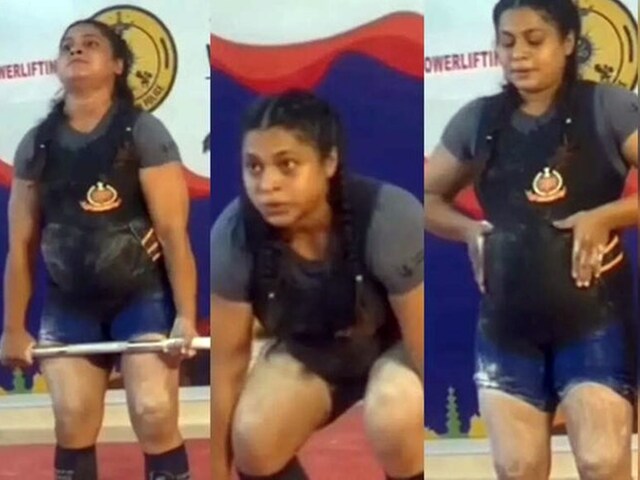 पेट में पल रहा बच्चा भी सुन रहा था तालियां, प्रेग्नेंट पुलिसवाली ने जीता मेडल