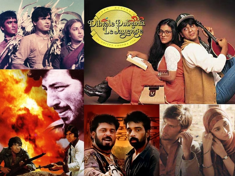 Bollywood Movies That Defined Era , Mother India , umrao jaan, Zanjeer, Sholay, Andaz Apna Apna , Dilwale Dulhania Le Jayenge, satya, Lagaan, Kabhi Khushi Kabhie Gham, Dil chahta hai, Gully Boy, बॉलीवुड फिल्में जिन्होंने युग को परिभाषित किया, मदर इंडिया, उमराव जान, जंजीर, शोले, अंदाज अपना अपना, दिलवाले दुल्हनिया ले जाएंगे, सत्या, लगान, कभी खुशी कभी गम, दिल चाहता है, गली बॉय
