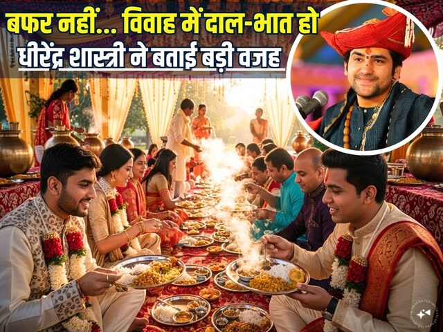 What is the importance of eating legumes and rice in marriage? After listening to Dhirendra Shastri you will say wow