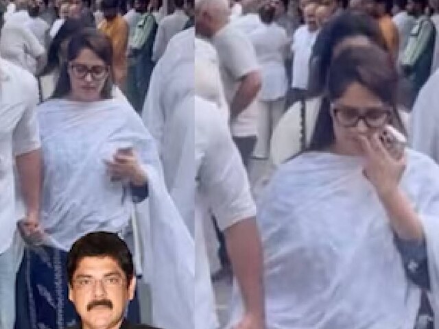 Deepika Kakkar attended Pankaj Dheer's funeral, cried emotionally