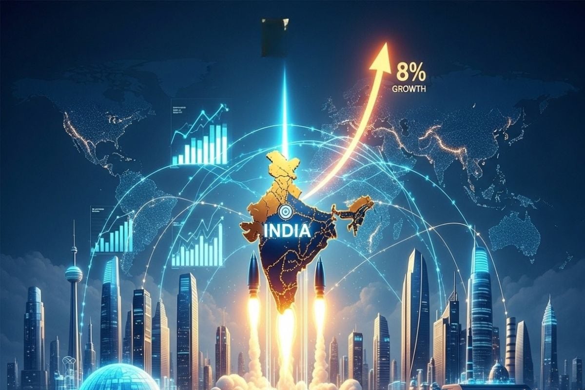 सरकार का दावा! 68 फीसदी से ज्‍यादा होगी देश की विकास दर