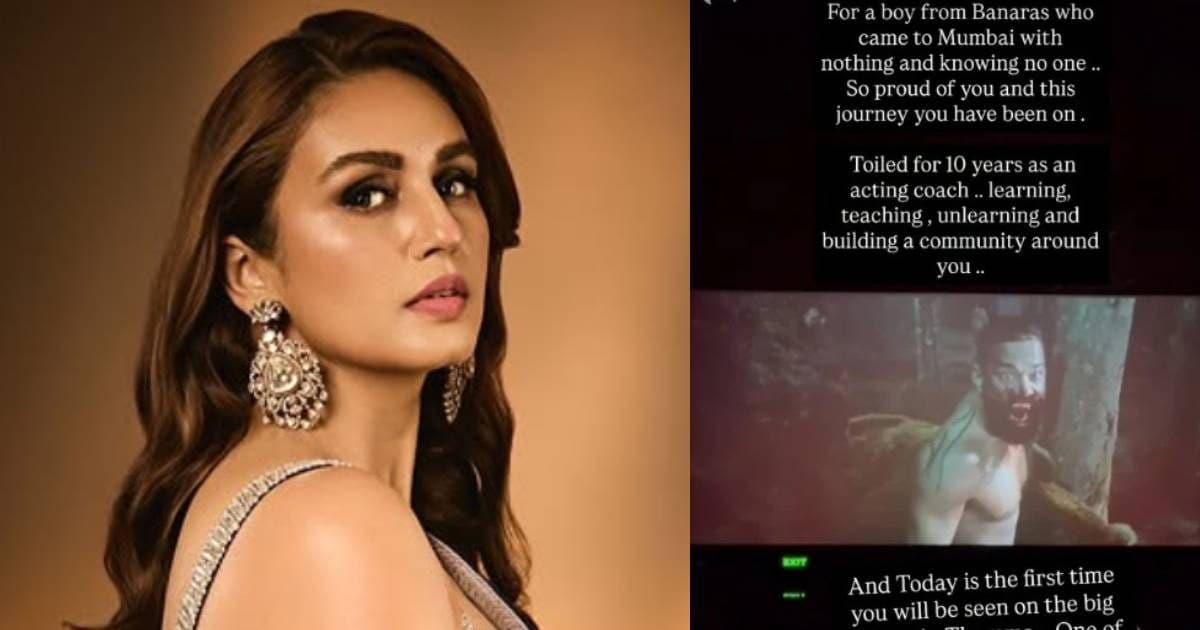 ‘From Banaras to Mumbai empty handed…’ Huma Qureshi’s rumored fiance debuts with ‘Thama’, expresses pride in 10 year journey