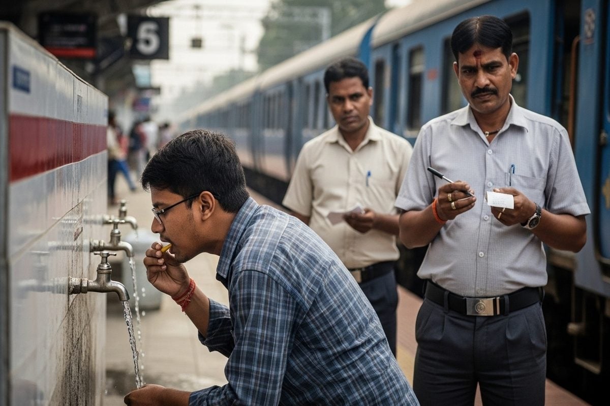 क्‍या आप भी प्‍लेटफार्म में ब्रश करते हैं तुरंत बंद करें वरना महंगा पड़ेगा