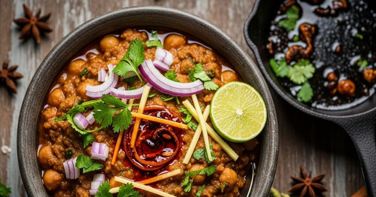 Punjabi Style Chikkar Chole Recipe। पंजाबी स्टाइल स्वादिष्ट चिक्कड़ ...