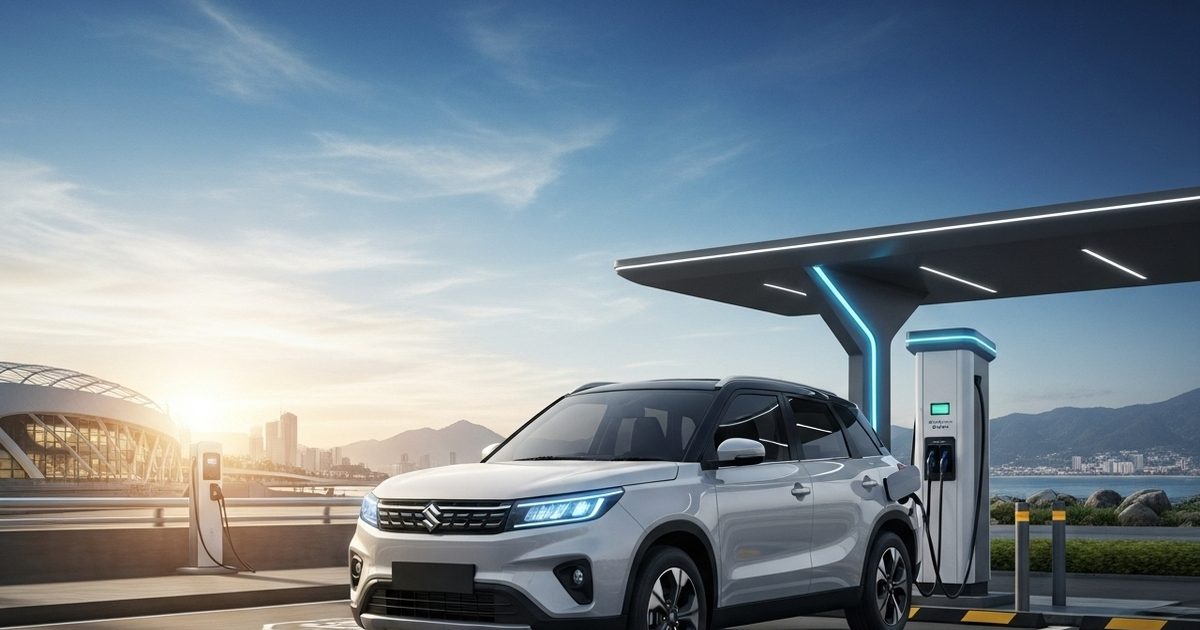 Level 2 ADAS, strong range of 500KM! Maruti 'Big' electric SUV to be launched in December