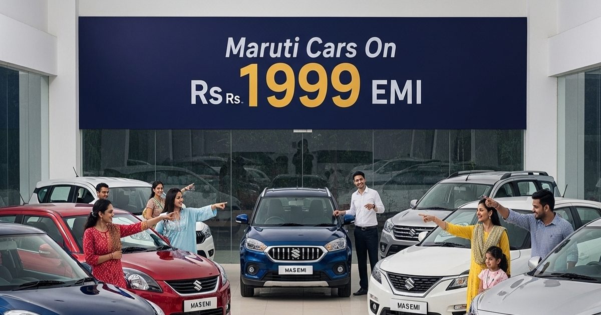 The auspicious time has come to buy a car! You can bring these Maruti cars home at EMI of just Rs 1,999