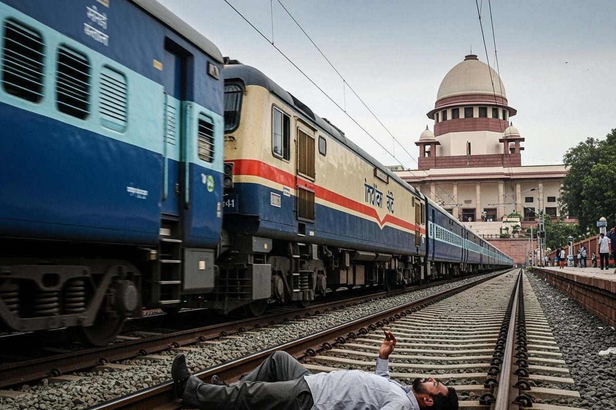 आपके पास ट्रेन टिकट है तो रेलवे मुआवजे देने में नहीं बना सकता तकनीकी बहाना