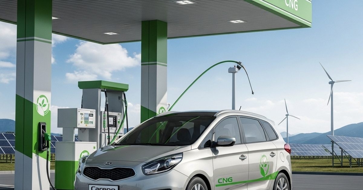 Now Kia Carens MPV has come with CNG, you will get tremendous mileage along with style. Now Kia Carens MPV has come with CNG, you will get tremendous mileage along with style.