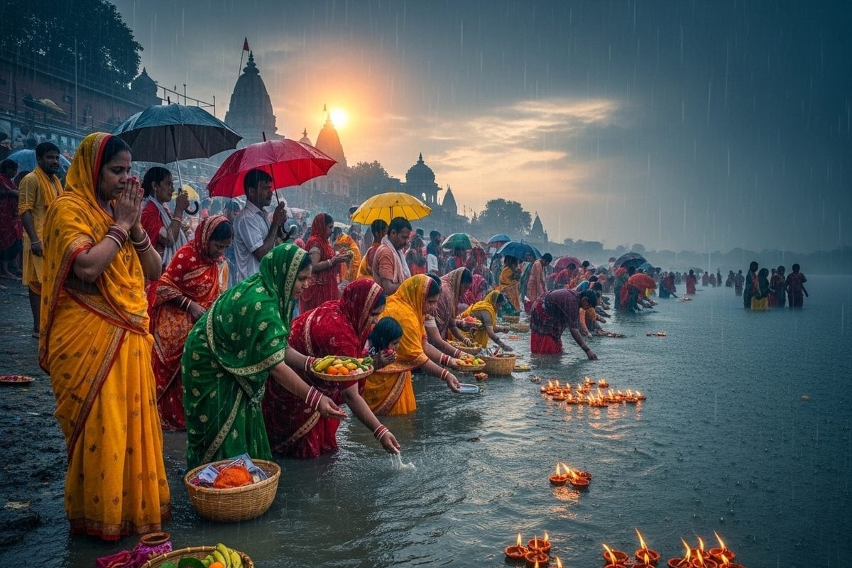 बिहारवालों सावधान! छठ पूजा पर होगी झमाझम बारिश, IMD का येलो अलर्ट
