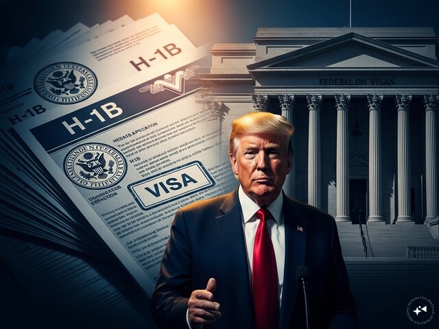 H-1B will finish ₹ 8800000 fee on visa? Case filed against Trump's decision