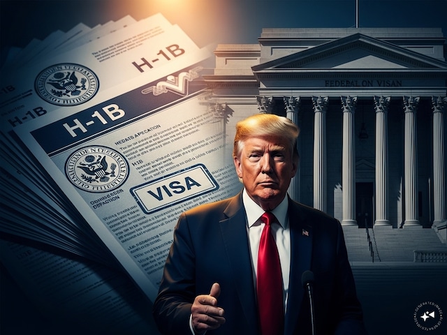 H-1B will finish ₹ 8800000 fee on visa? Case filed against Trump's decision H-1B will finish ₹ 8800000 fee on visa? Case filed against Trump's decision