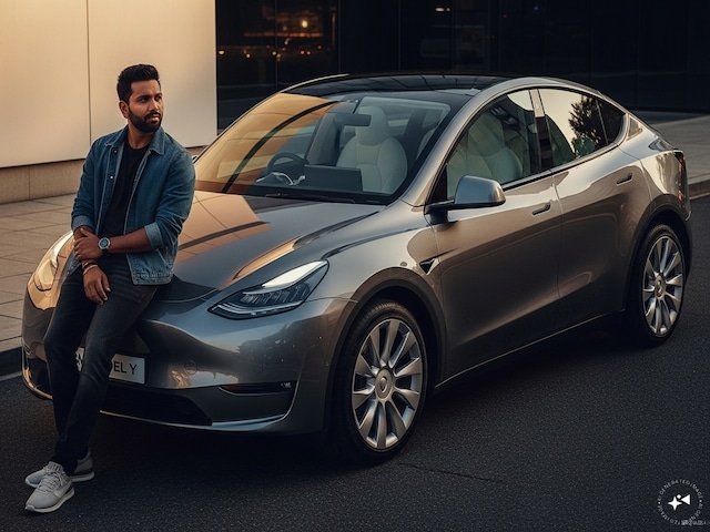Rohit Sharma bought Tesla Model Y, there is a big secret hidden in the number plate 3015! Rohit Sharma bought Tesla Model Y, there is a big secret hidden in the number plate 3015!