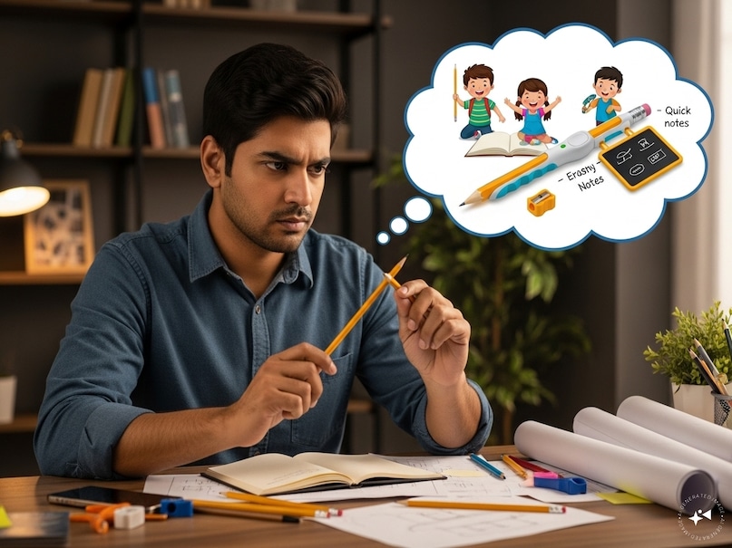 natraj success story, success story of natraj, how natraj build, who is founder of natraj pencils, success story of apsara pencils