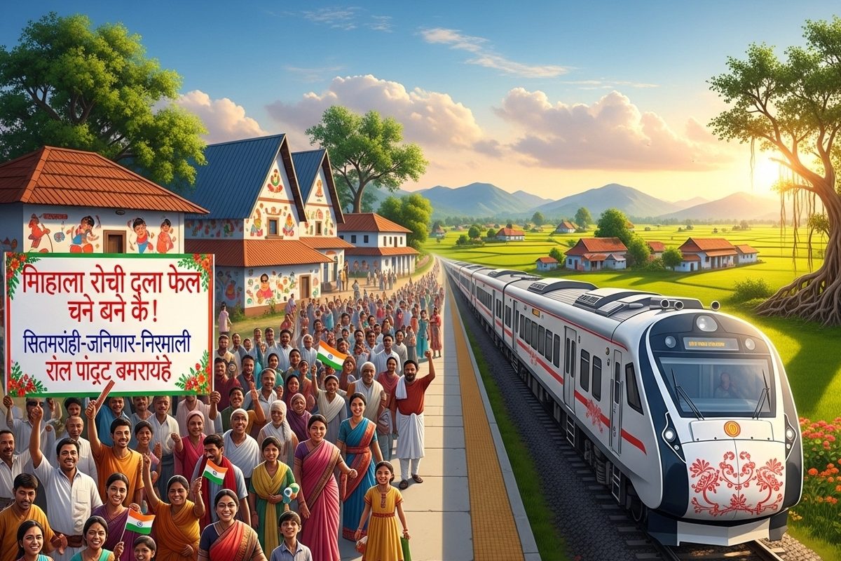 मिथिला को रेल कनेक्टिविटी की सौगात! सीतामढ़ी–जयनगर–निर्मली रेल परियोजना मंजूर
