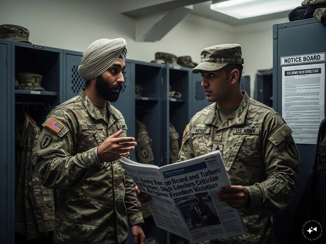 पगड़ी दाढ़ी बैन... सिखों का बलिदान भूला अमेरिका! US आर्मी का नया फरमान