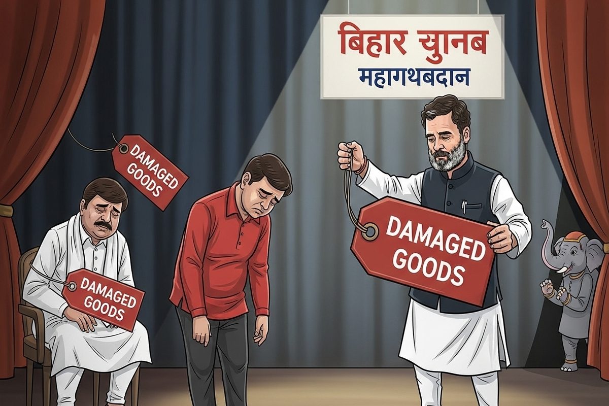 BJP का दावा! राहुल ने पहले लालू, अब तेजस्वी को बनाया डैमेज्ड गुड्स
