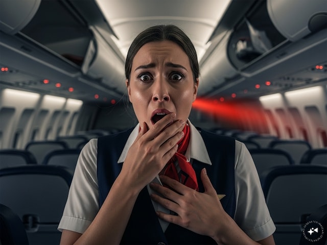 Female passenger was drunk, cross all limits in public flight, hostess surprised Female passenger was drunk, cross all limits in public flight, hostess surprised
