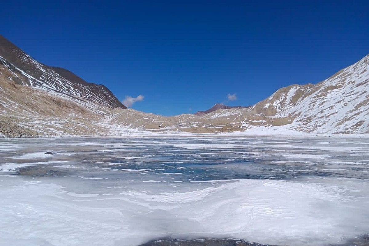 दिवाली के बाद मौसम का कहर! जम गई देवताल झील, - 20 डिग्री पहुंचा तापमान