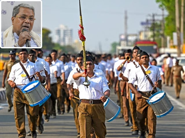 RSS की रूट मार्च में शामिल होने पर कर्नाटक के असिस्टेंट कुक पर बड़ी कार्रवाई RSS की रूट मार्च में शामिल होने पर कर्नाटक के असिस्टेंट कुक पर बड़ी कार्रवाई