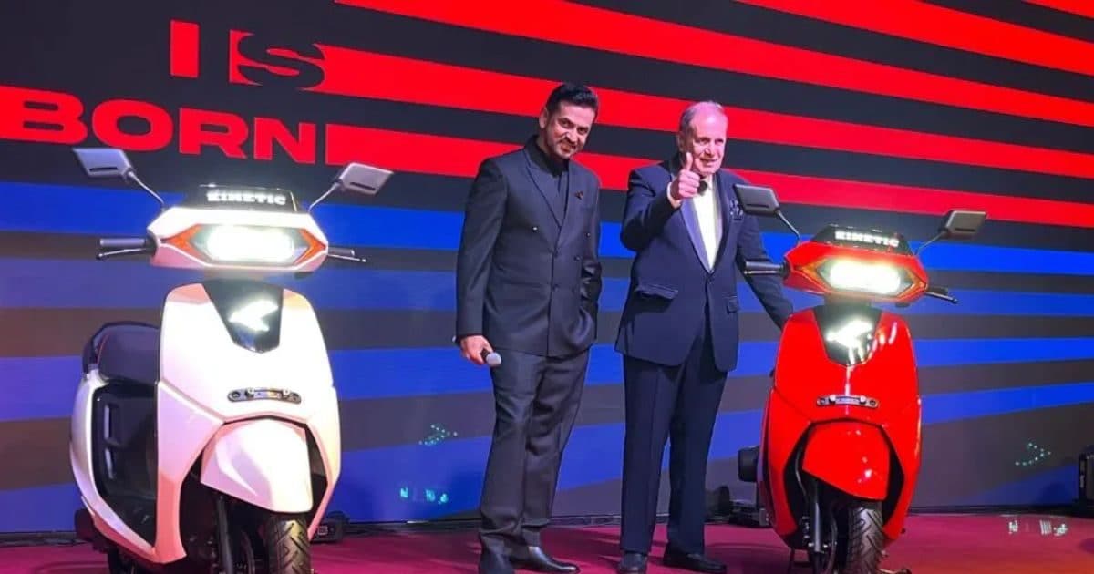 Kinetic returns with a bang in the Indian market! Opened its first showroom in Pune
