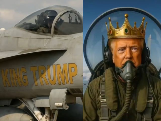 Trump made fun of 'No King' protest in America, became king himself, see Trump made fun of 'No King' protest in America, became king himself, see