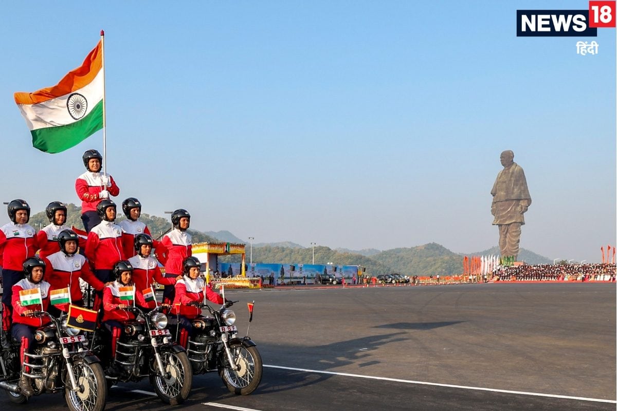 आज दिखेगी राष्‍ट्रीय एकता की झलक  पीएम मोदी बनेंगे साक्षी दुनिया देखेगी ताकत