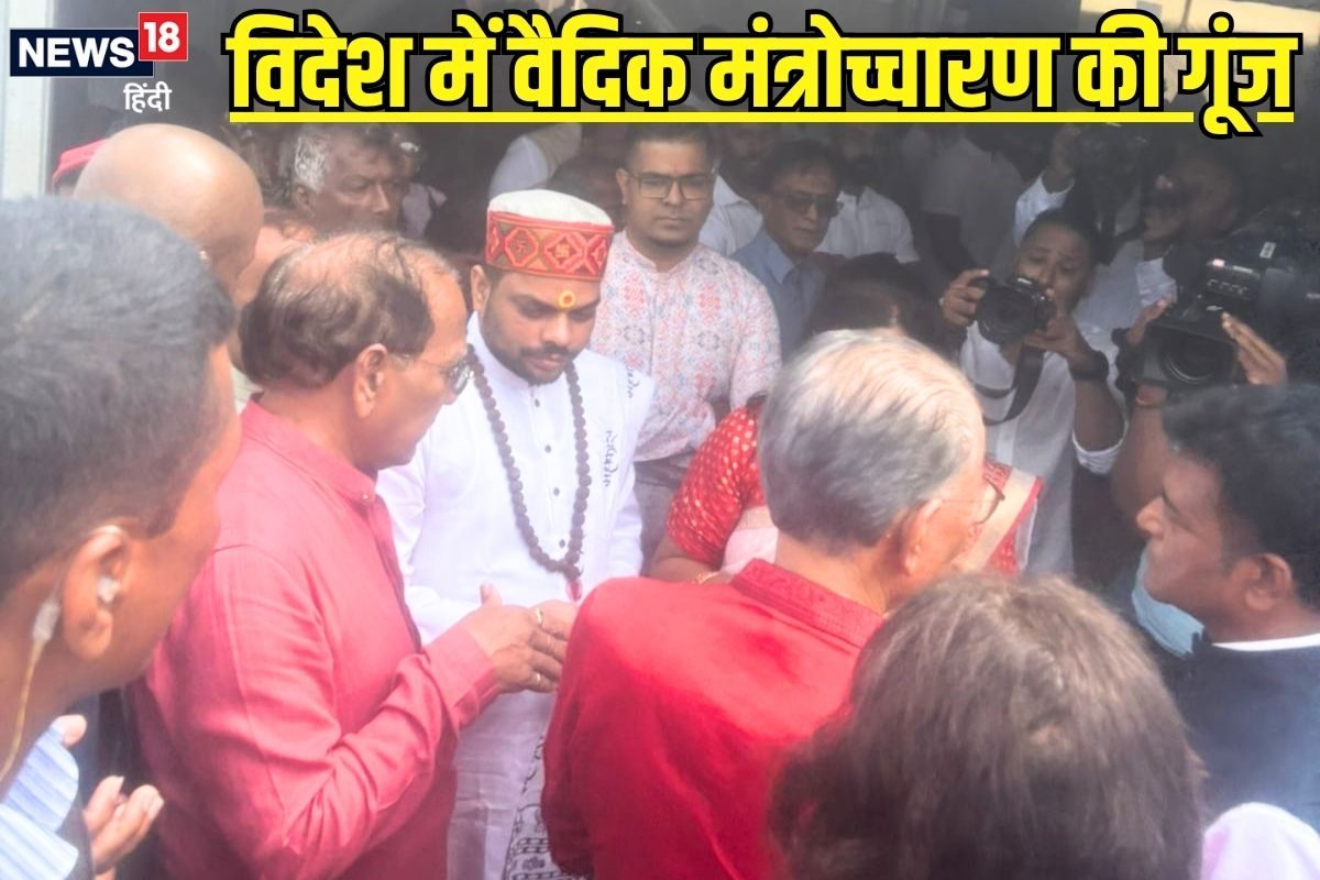 मॉरीशस के पीएम ने कराया दुर्गा पूजन समारोह भारतीय आचार्य ने कराया संपन्न