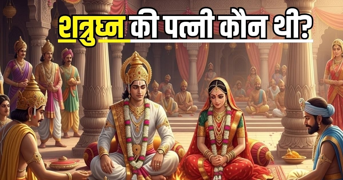 श्रीराम की पत्नी सीता, लक्ष्मण की उर्मिला, तो शत्रुघ्न की पत्नी का नाम क्या? रामायण में है दिलचस्पी तो बताइए सही जवाब