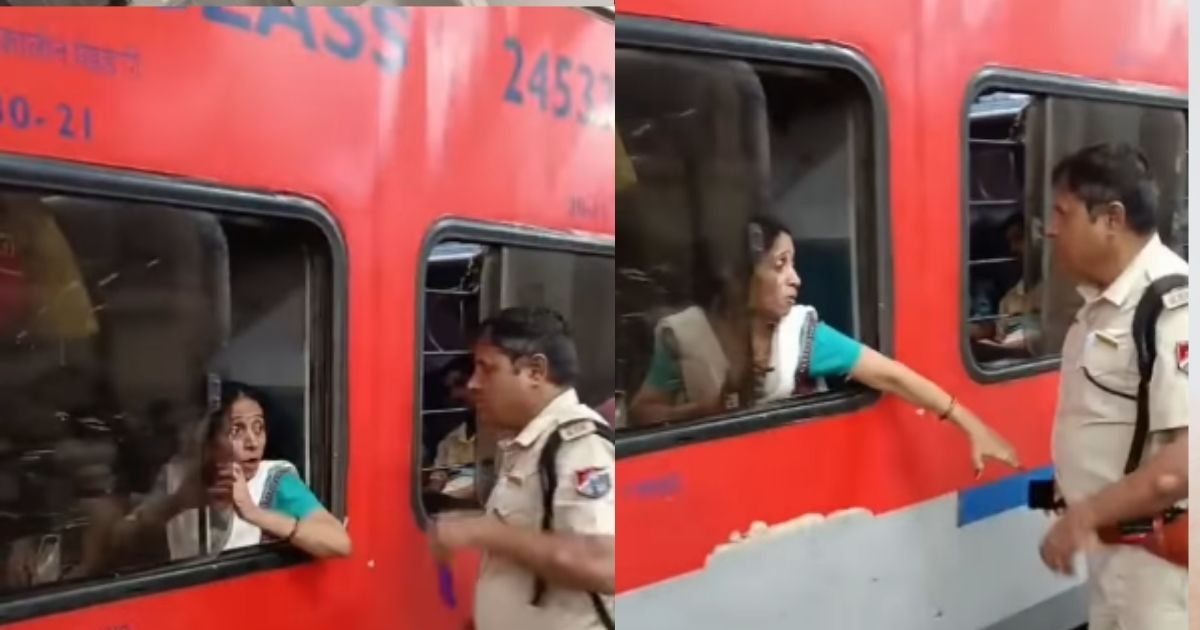 ये क्या! Rpf वाला ही बन गया चोर? ट्रेन में छीना महिला का फोन, पर कुछ और है  असल मामला! - News18 हिंदी