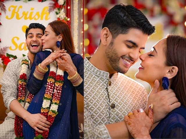 Sara Khan became the daughter-in-law of 'Lakshman's' house, got married secretly for the second time Sara Khan became the daughter-in-law of 'Lakshman's' house, got married secretly for the second time