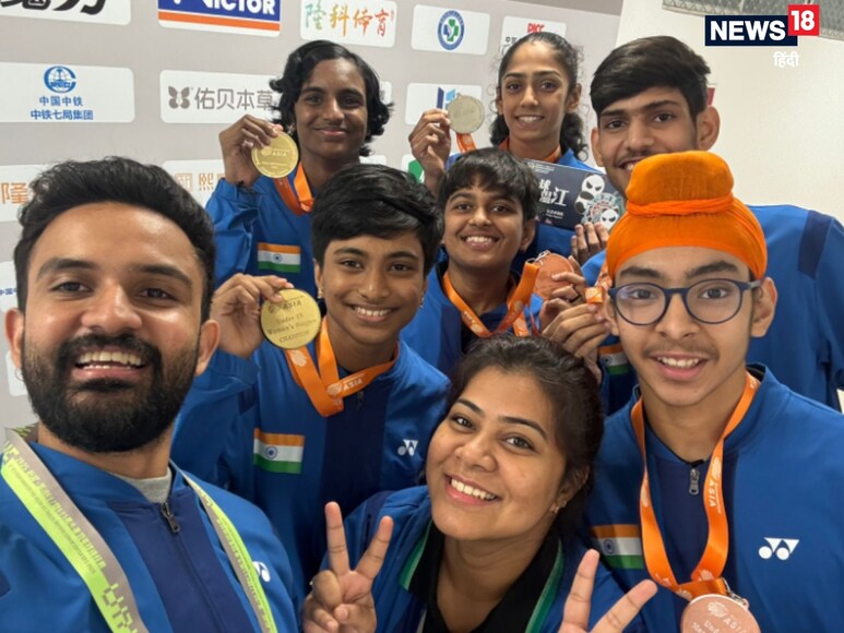 Badminton Asia Youth Championships, shaina Manimuthu, Diksha Sudhakar, shaina Manimuthu wins gold, Diksha Sudhakar gold medal, शाइना, दीक्षा, बैडमिंटन एशिया यूथ चैंपियनशिप