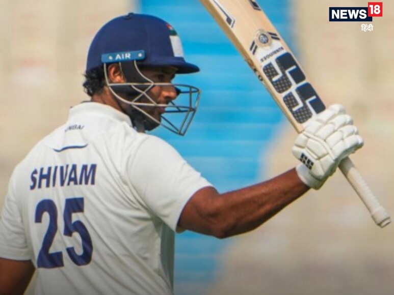 shivam dube, shivam dube century, shivam dube hundred, shivam dube smashes hundred, mumbai vs maharashtra, mi vs maharashtra, shivam dube hundred vs maharashtra, prithvi shaw, शिवम दुबे, मुंबई बनाम महाराष्ट्र