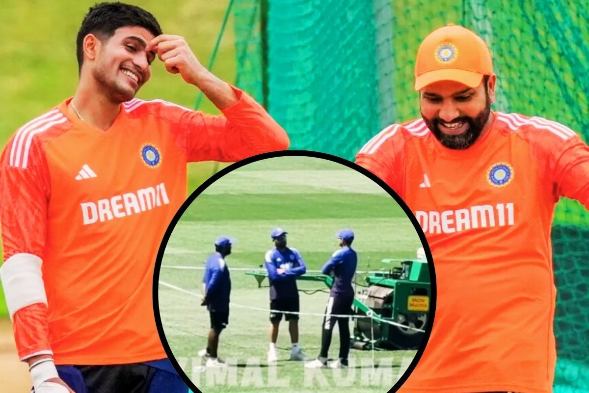 बड़े भाई की तरह समझाते रहे रोहित शर्मा, चुपचाप हाथ बांधकर सुन रहे थे गिल