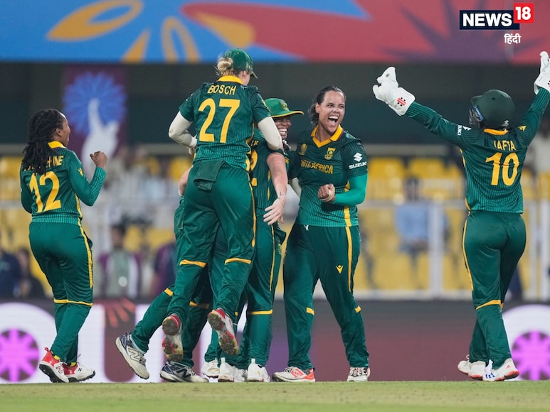 Laura Wolvaardt, Laura Wolvaardt century, Laura Wolvaardt hundred in women world cup semi final, Sophie Ecclestone, Marizanne Kapp, Marizanne Kapp fifer, Marizanne Kapp five wicket haul, women world cup, icc women odi world cup, लॉरा वॉल्वार्ट, महिला विश्व कप