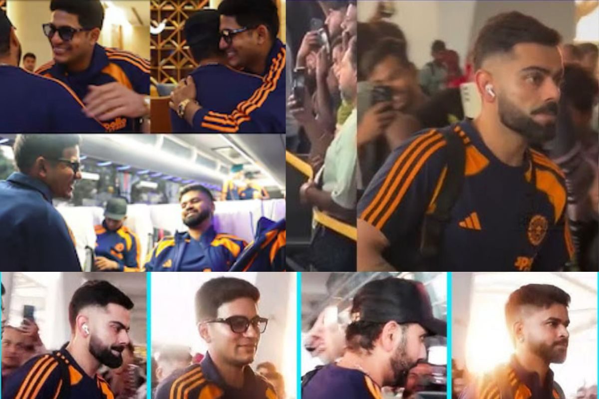 VIDEO: ऑस्ट्रेलिया जाने से पहले टीम बस में रोहित-विराट-शुभमन ने क्या क्या किया देखिए