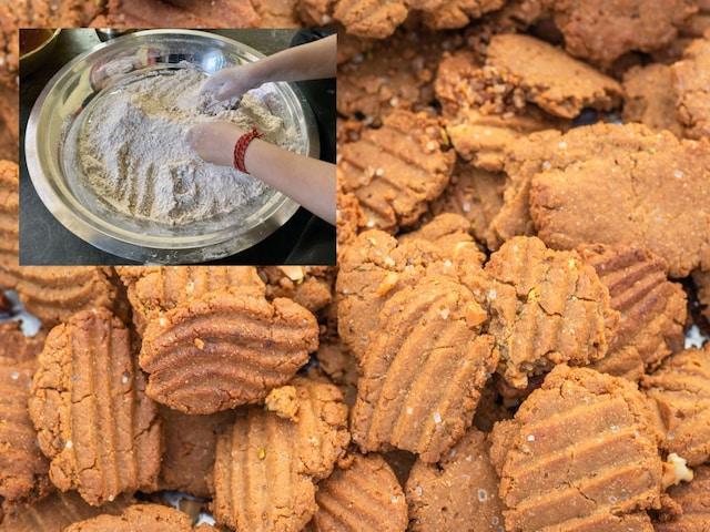 Neither flour nor sugar... still thekua will be made with the same taste, just have to add this healthy stuff.