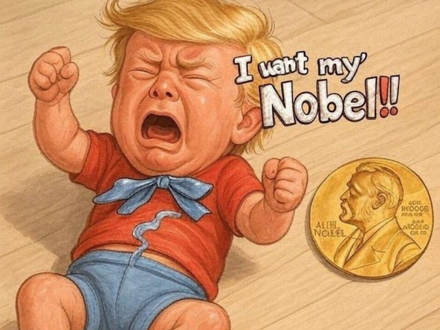 Trump did not get Nobel Peace Prize, people started making fun of him on social media