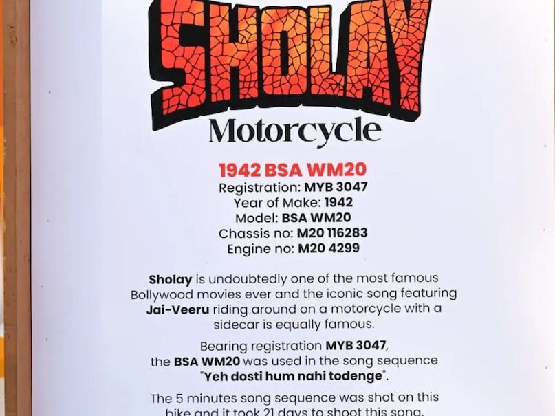 sholay bike, sholay bike features, BSA WM20 features, cost of BSA WM20, what is the price of BSA WM20, engine of BSA WM20 