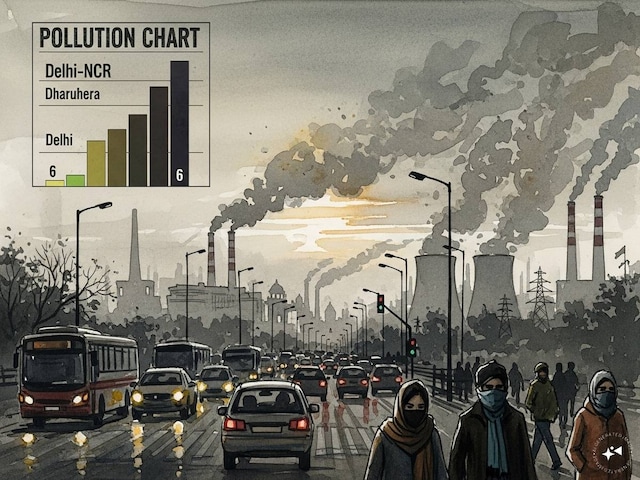 पॉल्‍यूशन में टॉप पर NCR, धारूहेड़ा की हालत सबसे खराब, दिल्‍ली का छठवां नंबर