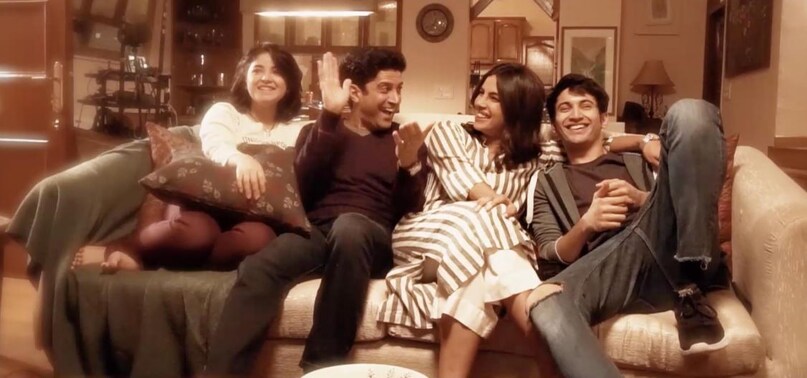 Zaira Wasim's third film, 'The Sky Is Pink' starring Farhan Akhtar and Priyanka Chopra. This proved to be the last film of the actress. They completed their shooting process in June 2019 and Zaira Wasim was also seen in its wrap up party.