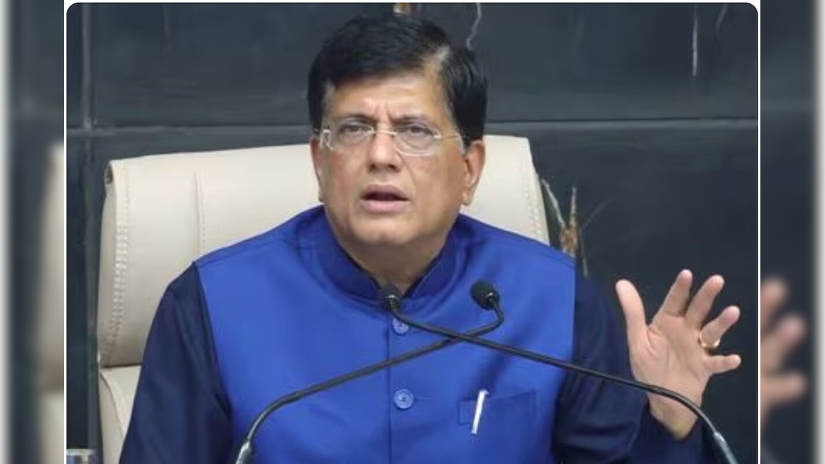 VIDEO: एयरपोर्ट के वेटिंग लाउंज में बैठे थे पीयूष गोयल, वहीं खोल दिया ऑफिस