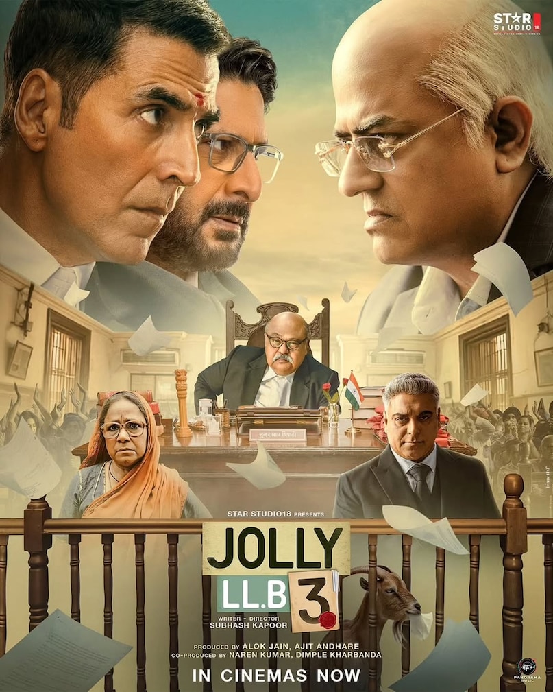 Jolly LLB 3: Akshay Kumar and Arshad Warsi’s film drew inspiration from the 2011 land acquisition protests in Uttar Pradesh. It narrates the story of a farmer, who is deceived into giving up his land to ruthless corporate firm, leading to tragic consequences. Jolly LLB 3: Akshay Kumar and Arshad Warsi’s film drew inspiration from the 2011 land acquisition protests in Uttar Pradesh. It narrates the story of a farmer, who is deceived into giving up his land to ruthless corporate firm, leading to tragic consequences.
