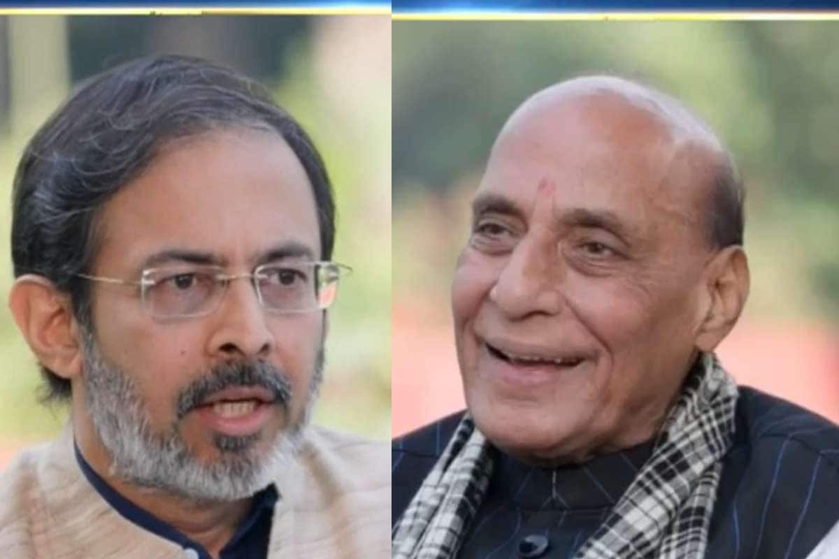 किस कंपनी से बात हो रही है सवाल सुनते ही हंसी नहीं रोक पाए राजनाथ सिंह बोले- सब भारत में ही बनेगा