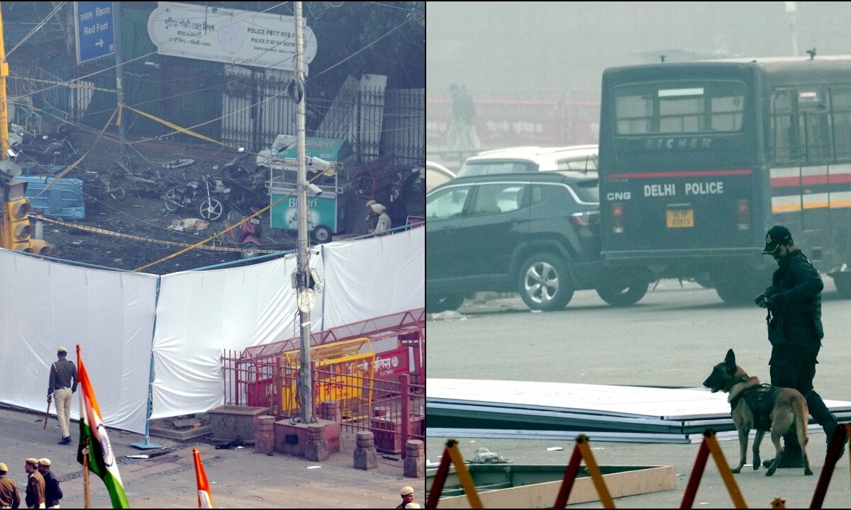 लाल किला धमाके में आत्मघाती हमले की आशंका फरीदाबाद से 5 आतंकी पकड़े गए मोदी बोले बख्शेंगे नहीं