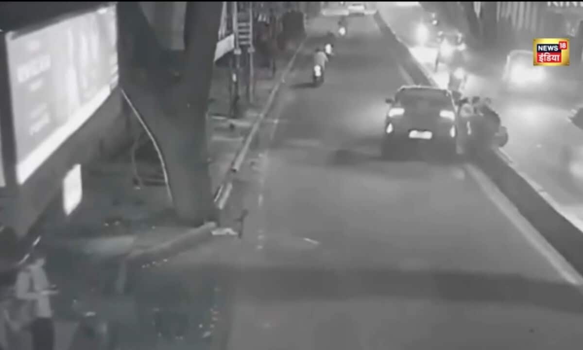 Bengaluru Hit and Run Case: तेजी से आईटक्कर मार चले गई CCTV में कैद हुआ हादसे का खौफनाक वीडियो