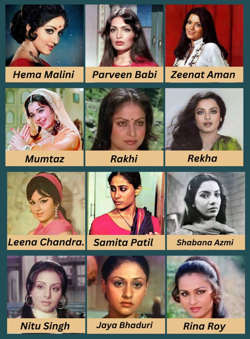 Bollywood was dominated by veteran actresses in the 70s and 80s, who left their indelible mark on the industry.