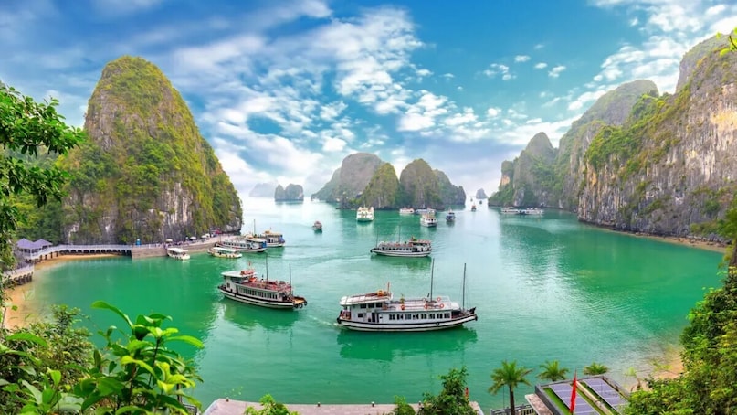 Vietnam: With stunning landscape and a rich past, this place offers a luxurious charm. You can stroll through Hanoi’s old quarters or cruise Ha Long bay. Vietnam: With stunning landscape and a rich past, this place offers a luxurious charm. You can stroll through Hanoi’s old quarters or cruise Ha Long bay.