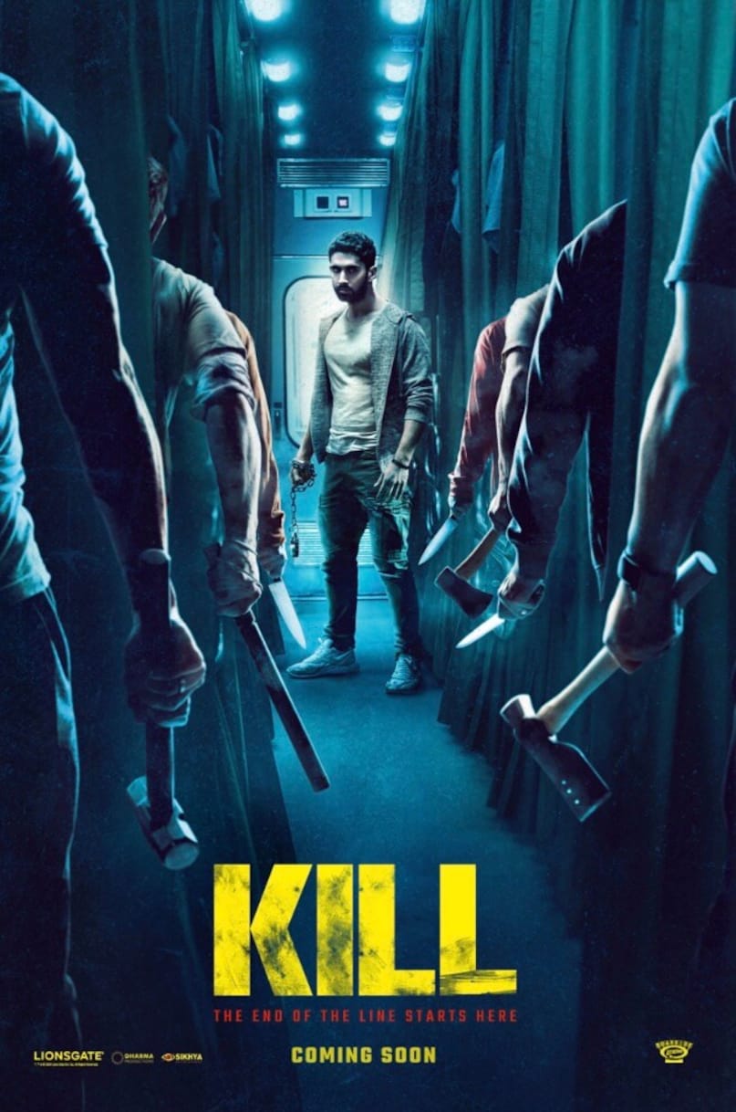     Kill (2024): The action thriller tells the story of a commando on a train-bound mission filled with brutal combat.