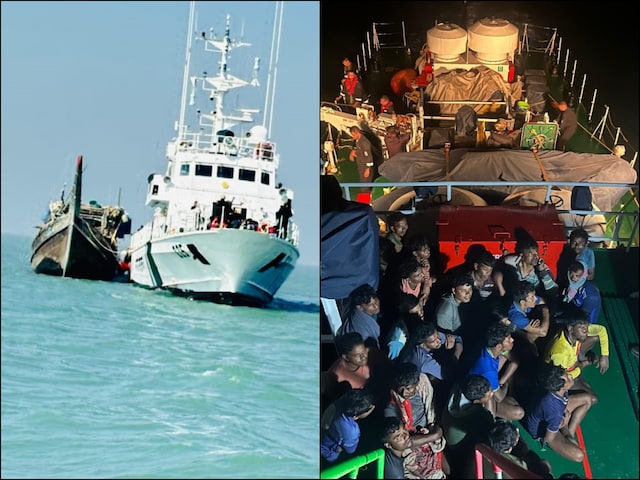 बंगाल की खाड़ी से हफ्ते में चौथी बांग्लादेशी बोट पकड़ी गई, 28 घुसपैठिये दबोचे