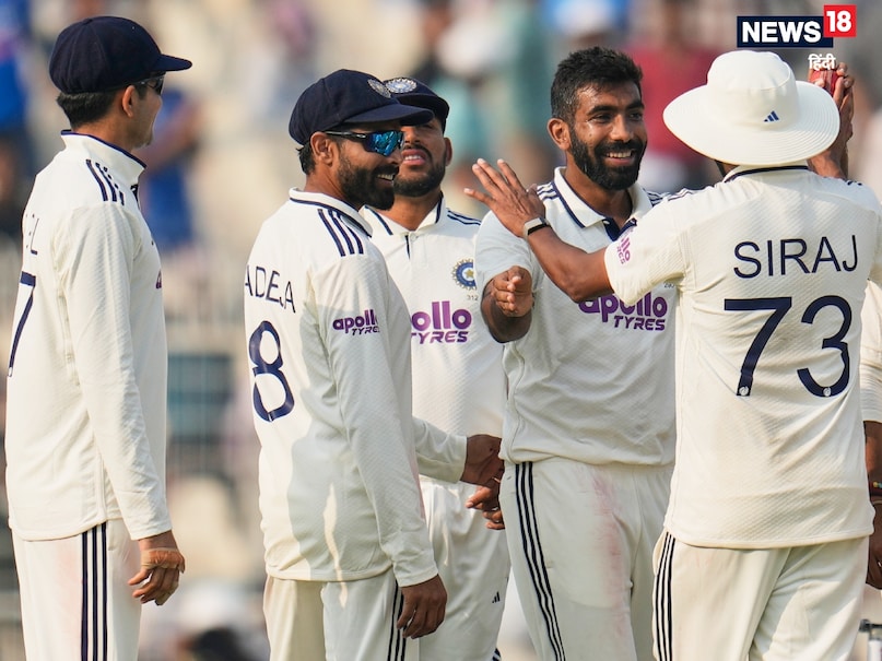 Jasprit Bumrah, Jasprit Bumrah five wicket haul, IND vs SA, India vs South Africa, IND vs SA 1st Test Highlights, india vs south Africa 1st test day 1 highlights, shubman gill, yashasvi Jaiswal, kl Rahul, Washington sundar, india vs south Africa test, जसप्रीत बुमराह, भारत बनाम दक्षिण अफ्रीका पहला टेस्ट हाइलाइट्स